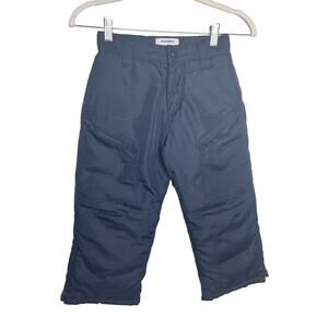 Old Navy Snow Pants Kids Youth XS 5 Navy Blue Adjustable Waist